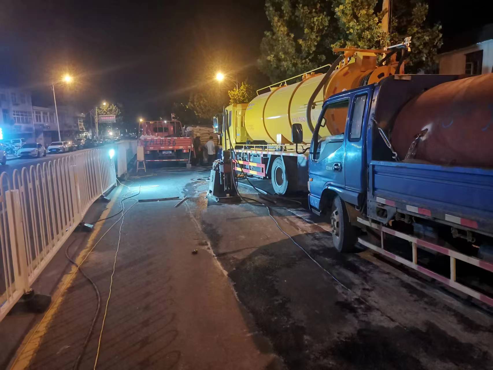 铁西路面压密注浆